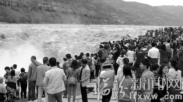 黃河干流迎來秋汛 壺口瀑布水量大增